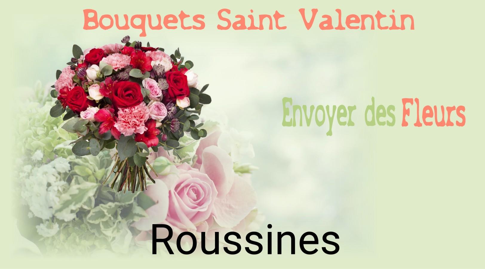 Roses de Saint-Valentin livrées à Roussines