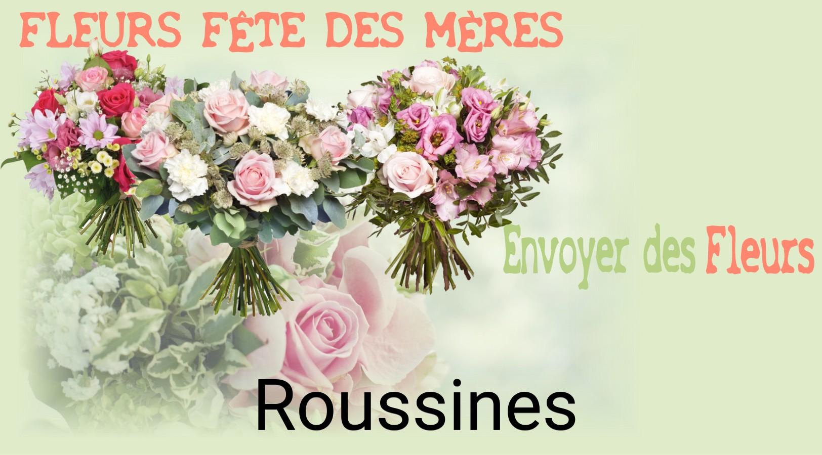 Bouquet de Fête des Mères livré à Roussines
